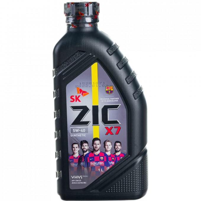 Синтетическое масло ZIC ZIC X7 5W-40; SN/CF 1298842