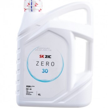 Синтетическое масло ZIC ZIC ZERO 30 0w-30; SN